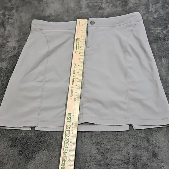 Columbia Omni-Shield Gray Skorts Size 8 FLAW - Picture 9 of 9
